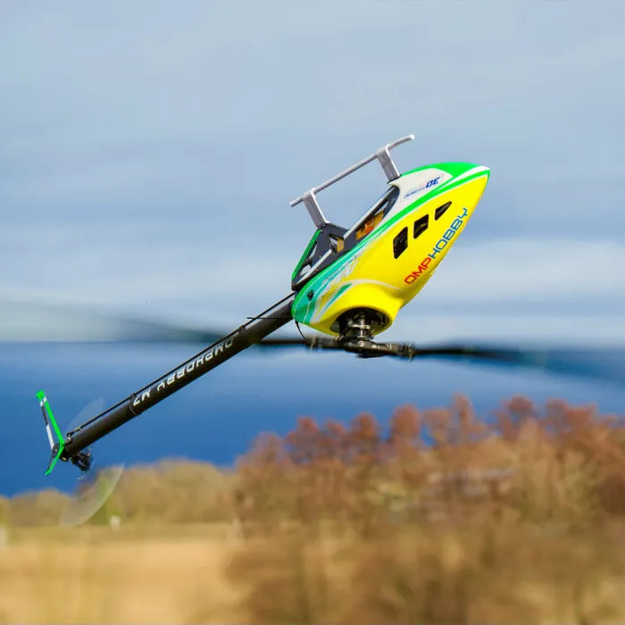 OMP Hobby M7 RC Helicopter Kit  (Lime Yellow)