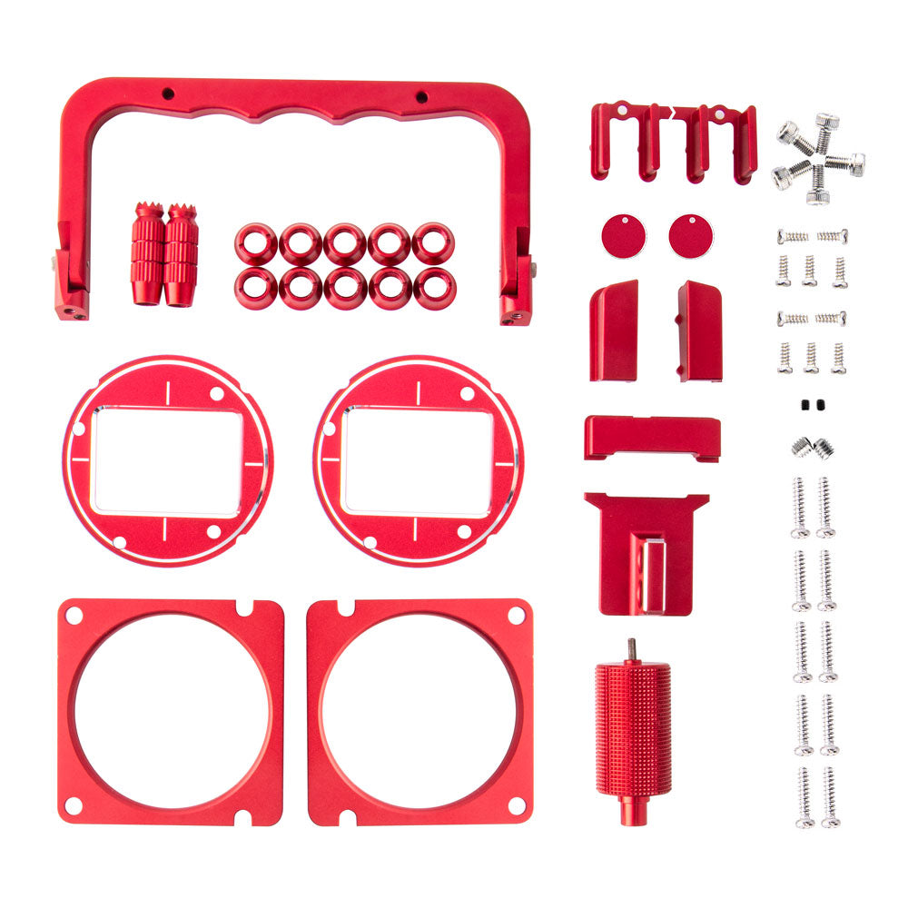 TX16S Mark II CNC Upgrade Parts Set - Red