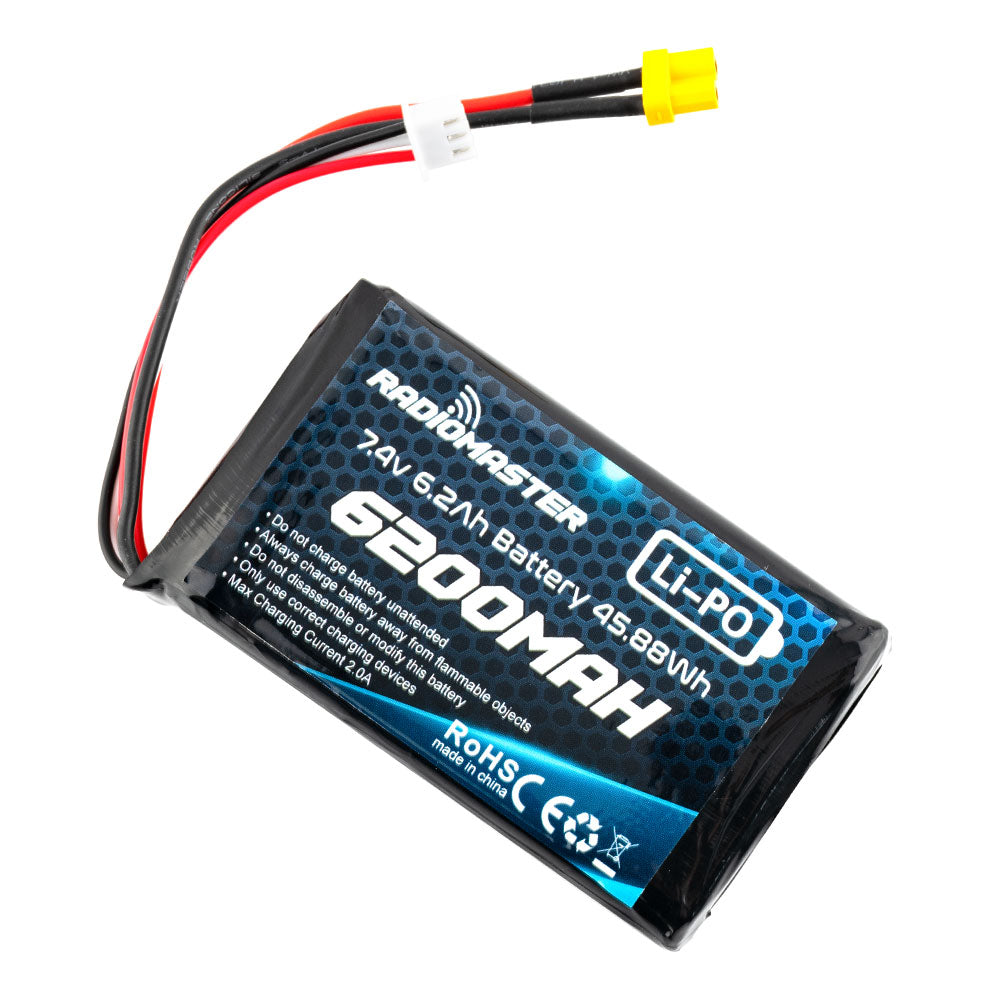 RadioMaster 6200mah 2S Lipo Transmitter Battery