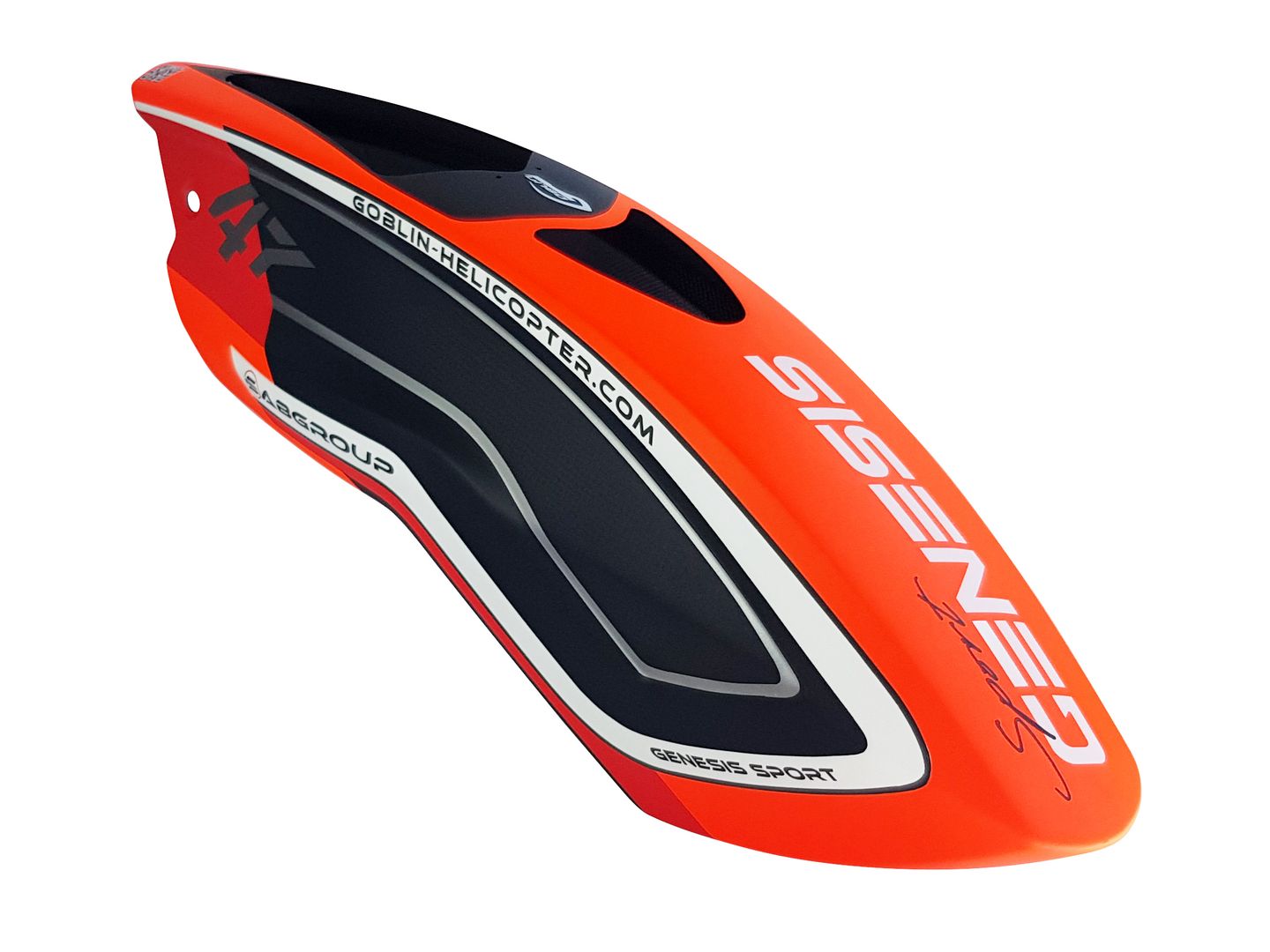 Carbon Fiber Canopy Matte Orange - Genesis Sport